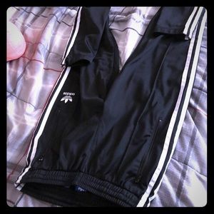 XS adidas trefoil track pants